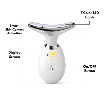 Revoria GlowPulse™- LED Heating & EMS Face Lifting Wand