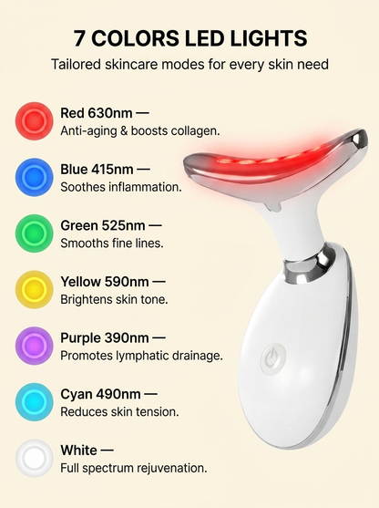 Revoria GlowPulse™- LED Heating & EMS Face Lifting Wand